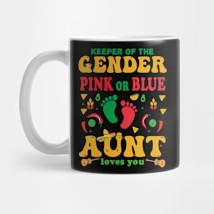 Pregnancy Announcement Cinco De Mayo Gender Keeper aunt Tee Mug